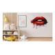 Sticker decorativ, Buze, Rosu, 60 cm, 1302STK-8 Sticker decorativ, Buze, Rosu, 60 cm, 1302STK-8