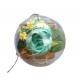 Aranjament floral cu Luminite si Muzicuta, Multicolor, 15 cm, MM9868C Aranjament floral cu Luminite si Muzicuta, Multicolor, 15 cm, MM9868C