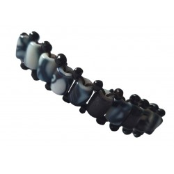 Bratara cu Margele, Gri, BR89 Bratara cu Margele, Gri, BR89
