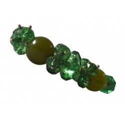 Bratara cu Pietre si Bile, Verde, BR93 Bratara cu Pietre si Bile, Verde, BR93