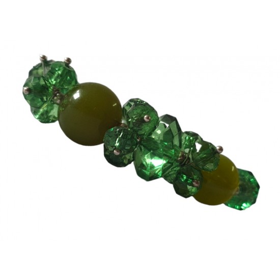 Bratara cu Pietre si Bile, Verde, BR93 Bratara cu Pietre si Bile, Verde, BR93