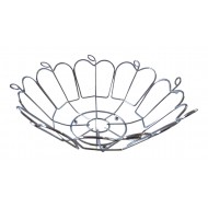 Cos pentru fructe, Argintiu, 26.5 cm, HML38 Cos pentru fructe, Argintiu, 26.5 cm, HML38
