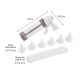 Presa pentru biscuiti, 23 piese, Gri, HML48 Presa pentru biscuiti, 23 piese, Gri, HML48