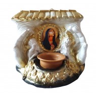 Suport Lumanare, Maica Domnului, 17 cm, GXL037
