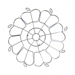 Cos pentru fructe, Argintiu, 26.5 cm, HML38 Cos pentru fructe, Argintiu, 26.5 cm, HML38