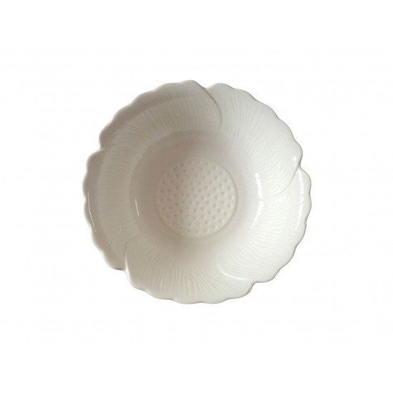 Set 2 Boluri cu Lingurite, Alb, 15 cm, 219G Set 2 Boluri cu Lingurite, Alb, 15 cm, 219G