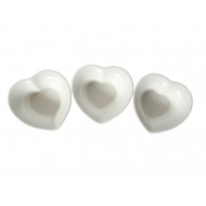 Set 3 Boluri de servire, Alb, 10 cm, 216G-3 Set 3 Boluri de servire, Alb, 10 cm, 216G-3