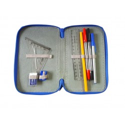 Penar pentru copii Motocicleta, Albastru, 20 cm, LTOY49 Penar pentru copii Motocicleta, Albastru, 20 cm, LTOY49