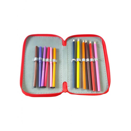 Penar pentru copii Fructe, Rosu, 20 cm, LTOY48 Penar pentru copii Fructe, Rosu, 20 cm, LTOY48