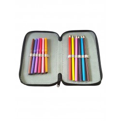 Penar pentru copii Masina de Curse, Negru, 20 cm, LTOY47 Penar pentru copii Masina de Curse, Negru, 20 cm, LTOY47