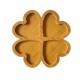 Platou din Lemn, Trifoi, Maro, 26 cm, HML6 Platou din Lemn, Trifoi, Maro, 26 cm, HML6