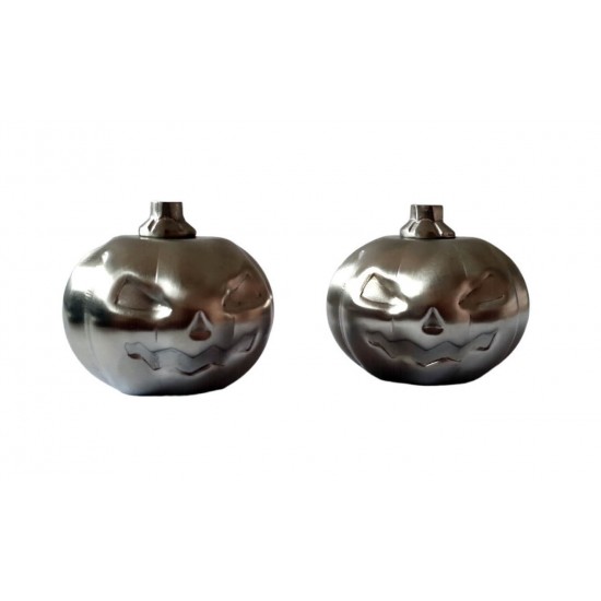 Set 2 Cuburi Dovleac pentru racirea bauturilor, Argintiu, 4 cm, HML58 Set 2 Cuburi Dovleac pentru racirea bauturilor, Argintiu, 4 cm, HML58