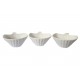 Set 3 Boluri de servire, Alb, 12 cm, 216G-2 Set 3 Boluri de servire, Alb, 12 cm, 216G-2