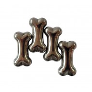 Set 4 Cuburi Oase pentru racirea bauturilor, Argintiu, 5 cm, HML59 Set 4 Cuburi Oase pentru racirea bauturilor, Argintiu, 5 cm, HML59