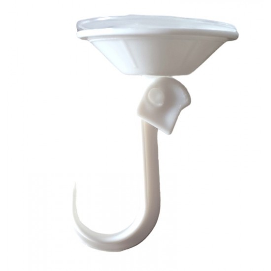 Set 4 cuiere pentru baie sau bucatarie, Alb, VT303 Set 4 cuiere pentru baie sau bucatarie, Alb, VT303
