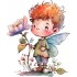 Sticker decorativ, Baiat, Multicolor, 71 cm, 1297STK