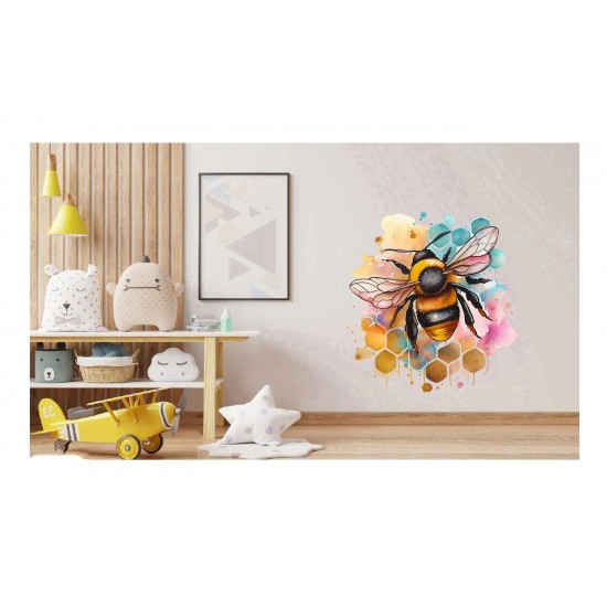 Sticker decorativ, Albina, Galben, 61 cm, 1257STK Sticker decorativ, Albina, Galben, 61 cm, 1257STK