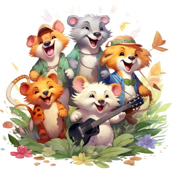 Sticker decorativ, Animale Cantarete, Verde, 62 cm, 1349STK-3 Sticker decorativ, Animale Cantarete, Verde, 62 cm, 1349STK-3