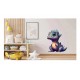 Sticker decorativ, Baby Dinozaur, Turcoaz, 70 cm, 1249STK Sticker decorativ, Baby Dinozaur, Turcoaz, 70 cm, 1249STK