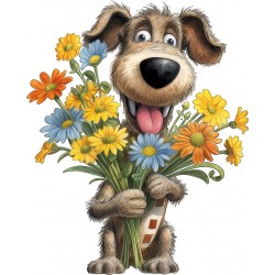 Sticker decorativ, Caine, Multicolor, 74 cm, 1341STK-8