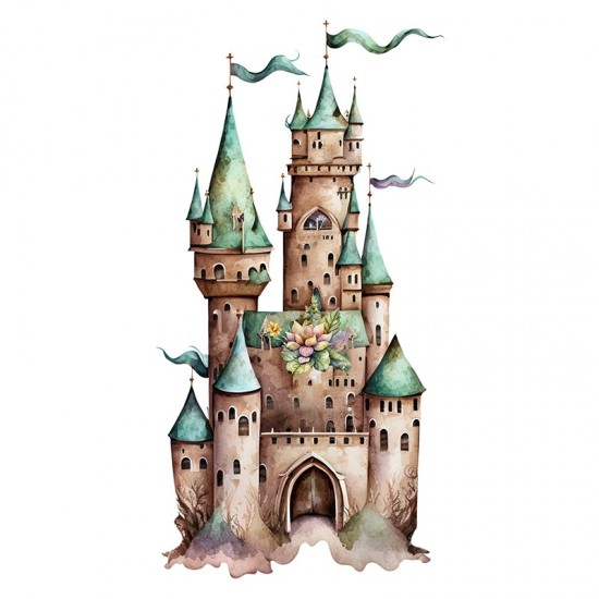 Sticker decorativ, Castel, Dinozaur, Maro, 85 cm, 1207STK-7 Sticker decorativ, Castel, Dinozaur, Maro, 85 cm, 1207STK-7