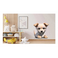 Sticker decorativ, Catel, Alb, 63 cm, 1250STK Sticker decorativ, Catel, Alb, 63 cm, 1250STK