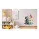 Sticker decorativ, Cesti Cafea, Turcoaz, 60 cm, 1211STK Sticker decorativ, Cesti Cafea, Turcoaz, 60 cm, 1211STK