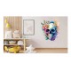 Sticker decorativ, Craniu, Multicolor, 80 cm, 1274STK-3 Sticker decorativ, Craniu, Multicolor, 80 cm, 1274STK-3