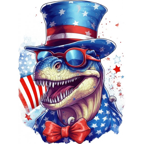 Sticker decorativ, Dinozaur, Albastru, 80 cm, 1348STK-1 Sticker decorativ, Dinozaur, Albastru, 80 cm, 1348STK-1