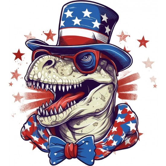 Sticker decorativ, Dinozaur, Multicolor, 66 cm, 1348STK-4 Sticker decorativ, Dinozaur, Multicolor, 66 cm, 1348STK-4