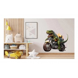 Sticker decorativ, Dinozaur, Verde, 59 cm, 1205STK-3 Sticker decorativ, Dinozaur, Verde, 59 cm, 1205STK-3
