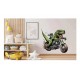 Sticker decorativ, Dinozaur, Verde, 63 cm, 1205STK-4 Sticker decorativ, Dinozaur, Verde, 63 cm, 1205STK-4