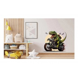 Sticker decorativ, Dinozaur, Verde, 60 cm, 1205STK Sticker decorativ, Dinozaur, Verde, 60 cm, 1205STK