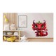 Sticker decorativ, Dragon, Rosu, 62 cm, 1262STK-2 Sticker decorativ, Dragon, Rosu, 62 cm, 1262STK-2