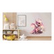 Sticker decorativ, Dragon, Roz, 60 cm, 1262STK-5 Sticker decorativ, Dragon, Roz, 60 cm, 1262STK-5