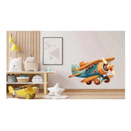 Sticker decorativ, Elicopter, Maro, 86 cm, 1286STK-3 Sticker decorativ, Elicopter, Maro, 86 cm, 1286STK-3