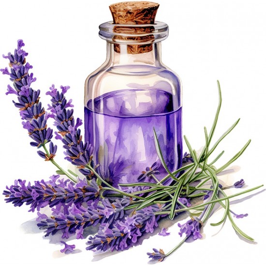 Sticker decorativ, Esenta Lavanda, Mov, 60 cm, 1339STK-2 Sticker decorativ, Esenta Lavanda, Mov, 60 cm, 1339STK-2