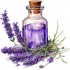 Sticker decorativ, Esenta Lavanda, Mov, 60 cm, 1339STK-2