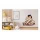 Sticker decorativ, Fata Adormita, Maro, 66 cm, 1291STK-2 Sticker decorativ, Fata Adormita, Maro, 66 cm, 1291STK-2