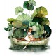 Sticker decorativ, Fetita, Verde, 69 cm, 1283STK-4 Sticker decorativ, Fetita, Verde, 69 cm, 1283STK-4