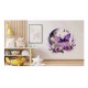 Sticker decorativ, Fluture, Mov, 62 cm, 1272STK-2 Sticker decorativ, Fluture, Mov, 62 cm, 1272STK-2