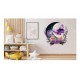 Sticker decorativ, Fluture, Mov, 62 cm, 1272STK-4 Sticker decorativ, Fluture, Mov, 62 cm, 1272STK-4