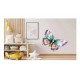 Sticker decorativ, Fluture, Multicolor, 80 cm, 1207STK-6 Sticker decorativ, Fluture, Multicolor, 80 cm, 1207STK-6