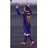 Sticker decorativ, Fotbalist, Albastru, 90 cm, 1364STK-2