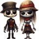 Sticker decorativ, Halloween, Negru, 66 cm, 1337STK-5 Sticker decorativ, Halloween, Negru, 66 cm, 1337STK-5