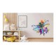 Sticker decorativ, Libelula, Albastru, 62 cm, 1206STK-4 Sticker decorativ, Libelula, Albastru, 62 cm, 1206STK-4