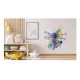 Sticker decorativ, Libelula, Albastru, 62 cm, 1206STK Sticker decorativ, Libelula, Albastru, 62 cm, 1206STK