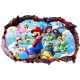 Sticker decorativ, Mario, Albastru,1365STK-1 Sticker decorativ, Mario, Albastru,1365STK-1