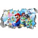 Sticker decorativ, Mario, Albastru,1365STK-2 Sticker decorativ, Mario, Albastru,1365STK-2