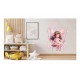 Sticker decorativ, Mica Printesa, Roz, 72 cm, 1268STK-4 Sticker decorativ, Mica Printesa, Roz, 72 cm, 1268STK-4